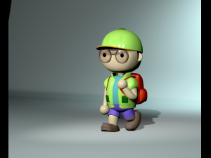 Boy scout kids - file stl model3d print3d Modello di stampa 3D