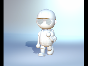 Boy scout kids - file stl model3d print3d Modello di stampa 3D
