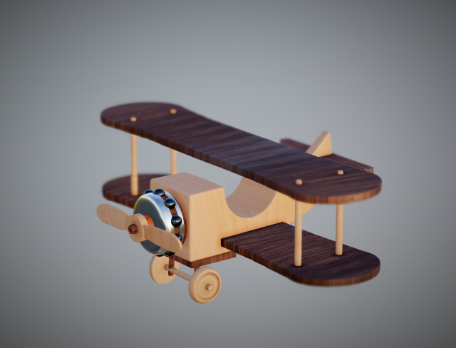 Aereoplano giocattolo - toy airplane file stl Model do druku 3D .c4d .max .obj .3ds .fbx .stl .blend 