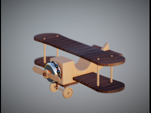 Aereoplano giocattolo - toy airplane file stl 3D Print Model