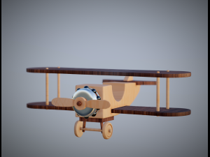 Aereoplano giocattolo - toy airplane file stl Model do druku 3D