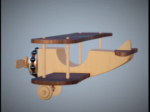 Aereoplano giocattolo - toy airplane file stl 3D Print Model
