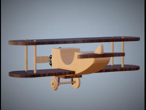 Aereoplano giocattolo - toy airplane file stl Model do druku 3D