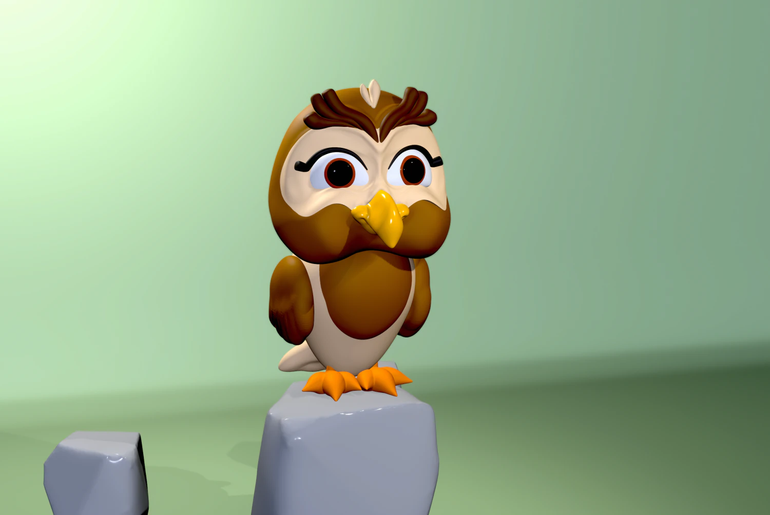 Gufo - how file stl print3d file stl 3D Print Model .c4d .max .obj .3ds .fbx .stl .blend 