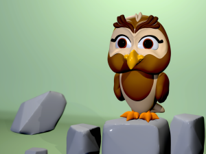Gufo - how file stl print3d file stl 3D 프린트 모델