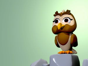 Gufo - how file stl print3d file stl 3D 프린트 모델
