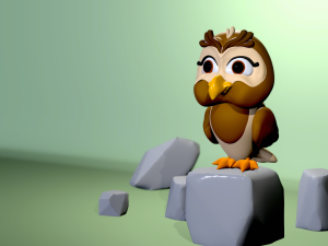 Gufo - how file stl print3d file stl 3D 프린트 모델