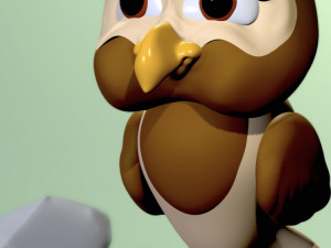 Gufo - how file stl print3d file stl 3D 프린트 모델