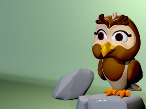 Gufo - how file stl print3d file stl 3D 프린트 모델