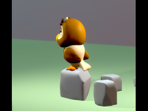 Gufo - how file stl print3d file stl 3D 프린트 모델