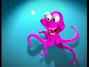 Squid Comic 3d stl file 3D Print Model