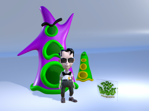 DAY OF THE TENTACLE action figure file stl print 3d 3D Print Model