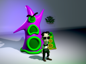 DAY OF THE TENTACLE action figure file stl print 3d 3D-Druckmodell