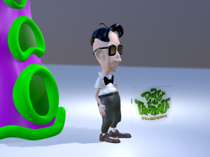 DAY OF THE TENTACLE action figure file stl print 3d 3D-Druckmodell