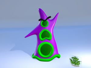 DAY OF THE TENTACLE action figure file stl print 3d 3D-Druckmodell
