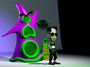 DAY OF THE TENTACLE action figure file stl print 3d 3D-Druckmodell