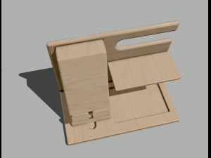 Desktop smartphone holder Filestl model3d print3d personalizza il tuo gadget progettato con me 3D-printmodel