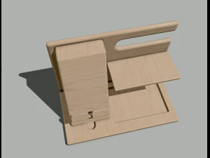 Porta smartphone da tavolo File Stl modello 3d stampato personalizza il tuo gadget progettato con me Modello di stampa 3D