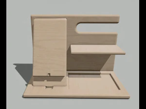 Porta smartphone da tavolo File Stl modello 3d stampato personalizza il tuo gadget progettato con me Modello di stampa 3D