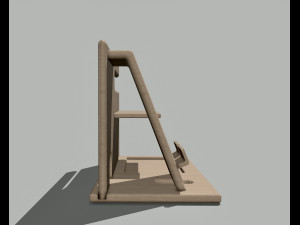 Desktop smartphone holder Filestl model3d print3d personalizza il tuo gadget progettato con me 3D-printmodel