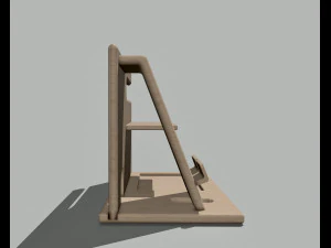 Porta smartphone da tavolo File Stl modello 3d stampato personalizza il tuo gadget progettato con me Modello di stampa 3D