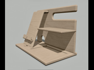 Desktop smartphone holder Filestl model3d print3d personalizza il tuo gadget progettato con me 3D-printmodel
