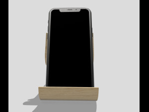 Desktop smartphone holder arch design file stl model3d print3d 3D Print Model