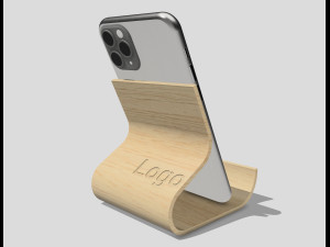 Desktop smartphone holder arch design file stl model3d print3d 3D Print Model