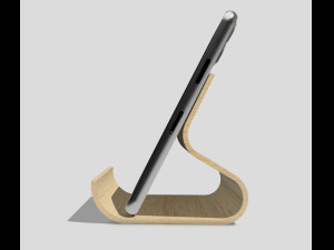 Desktop smartphone holder arch design file stl model3d print3d 3D Print Model