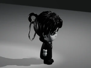 कीचेन पेंडेंट बुधवार बेबी स्मॉल-फ़ाइल एसटीएल मॉडल 3डी प्रिंट 3डी 3D प्रिंट मॉडल