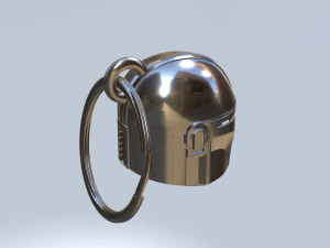 캐릭터 전쟁 파일 모자 별 전쟁 모델 인쇄물 키-체인 펜던트 만달로리안 만달로리안 3D 프린트 모델