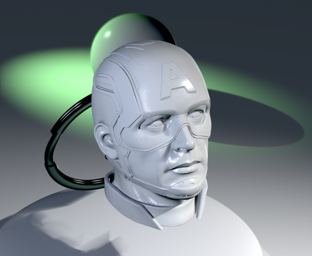 Keychain pendant Captain America file stl model 3d print 3d Modello di stampa 3D .c4d .max .obj .3ds .fbx .stl .blend 