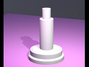 Cosmetic bottle file stl model 3d print 3d Cosmetici in bottiglia 3D Print Model