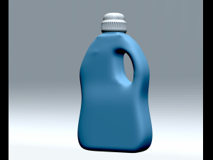 Laundry detergent bottle file stl model 3d print 3d detergenti in bottiglia 3D Принт Модель