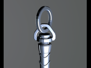 Keychain pendant Thor Hammer file stl model 3d print 3d Martello di Thor a portachiavi ciondolo Modelo de Impressão 3D