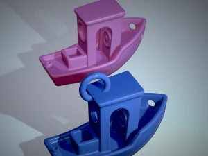 Benchy boat 3 modello 3d il primo &egrave; il ciondolo portachiavi, il secondo &egrave; una barca e 3 &egrave; la barca da battaglia Benchy fil Modello di stampa 3D