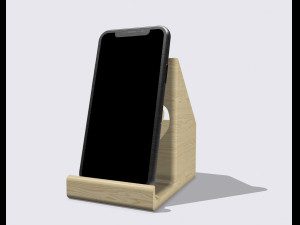 Desktop smartphone holder Mom and son drop pen FOR desktop Portacellulare da scrivania con decoro 3D 프린트 모델
