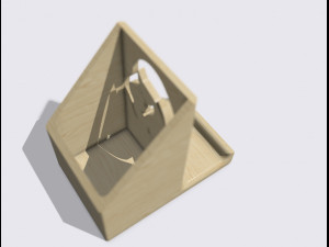 Desktop smartphone holder Mom and son drop pen FOR desktop Portacellulare da scrivania con decoro 3D 프린트 모델