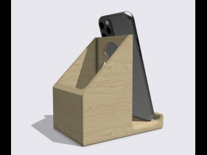 Desktop smartphone holder Mom and son drop pen FOR desktop Portacellulare da scrivania con decoro 3D 프린트 모델