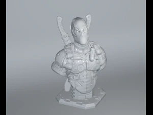 Deadpool Bust Remastered Edici&oacute;n sin soporte STL Modelo de impresión 3D
