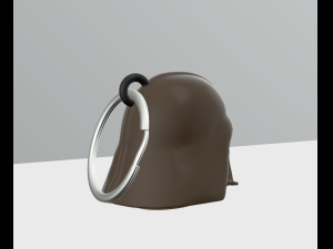 Keychain pendant hat darth vader file stl model 3d print 3d Modello di stampa 3D