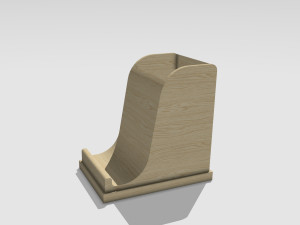 Desktop smartphone holder QUEEN BAND drop pen FOR desktop Portacellulare 3D Print Model