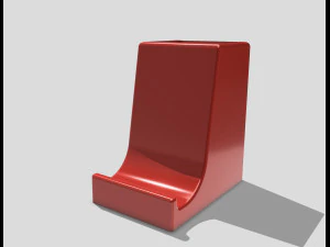 Desktop smartphone holder romantic drop pen FOR desktop stand 3D Print Model