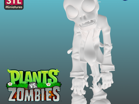 Inspired by a Zombie and a Defense Plant - STL Download 3D-printmodel
