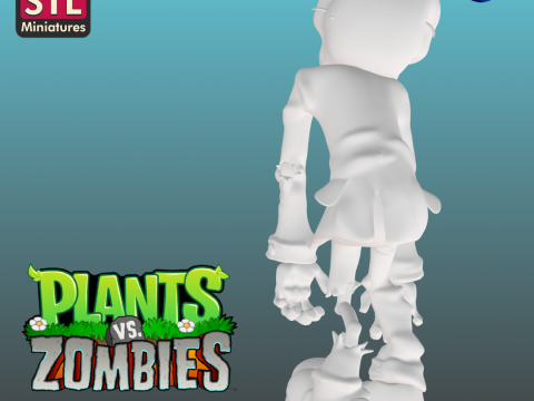 Inspired by a Zombie and a Defense Plant - STL Download 3D-printmodel