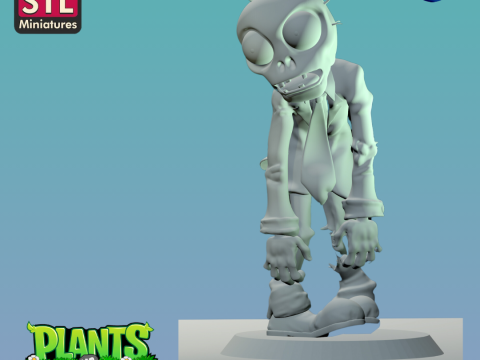Inspired by a Zombie and a Defense Plant - STL Download 3D-printmodel