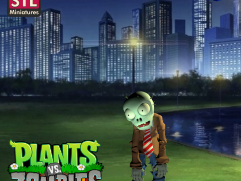 Inspired by a Zombie and a Defense Plant - STL Download 3D-printmodel