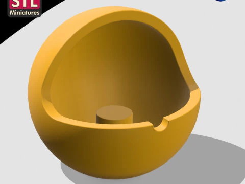 Ручная работа, вдохновленная пепельницей 1970-х годов &mdash; файл STL для загрузки 3D Принт Модель