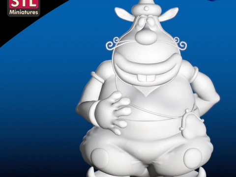 3D Printable STL Model - Mago Pancione Etc 3D Print Model