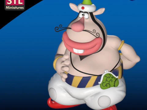 3D Printable STL Model - Mago Pancione Etc 3D Print Model